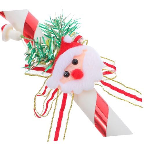 AKOOSY 2stücke Zuckerstangen-ornamente Hängend Für Weihnachts-dekoration Mit Goldenem Seil Für Fenster Türen Und Feiern von AKOOSY