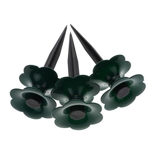 AKOOSY 3 Stück Gartenschlauch Umlenkrolle aus Robustem Material Wasserleitungs Drehrolle zur Schlauchführung im Garten für Blumenbeete Gewächshaus und Bewässerungssysteme von AKOOSY