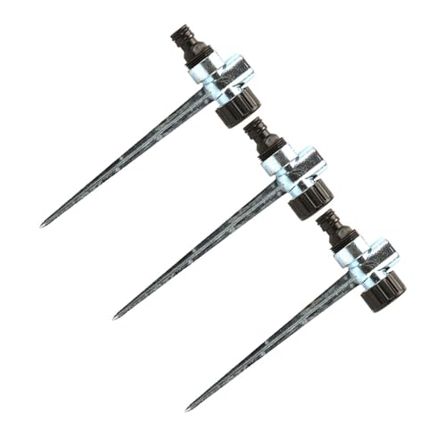 AKOOSY 3 Stück Teiliges Gartensprenger Erdspieß aus Robustem Stabile Bodenhalterung für Effiziente Bewässerung Tiefes Eindringen Energiesparende Pflanzenpflege Vielseitig für AKOOSY 3 Stück Teiliges Gartensprenger Erdspieß aus Robustem Stabile Bodenhalterung für Effiziente Bewässerung Tiefes Eindringen Energiesparende Pflanzenpflege Vielseitig für von AKOOSY