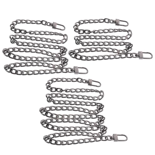 AKOOSY 3 Stück Teiliges Metall flachketten für Taschen Abnehmbare DIY Umhängeketten Langlebige Ersatz taschenkette Geeignet für Schultertaschen und Koffer Einfache Montage AKOOSY 3 Stück Teiliges Metall flachketten für Taschen Abnehmbare DIY Umhängeketten Langlebige Ersatz taschenkette Geeignet für Schultertaschen und Koffer Einfache Montage von AKOOSY