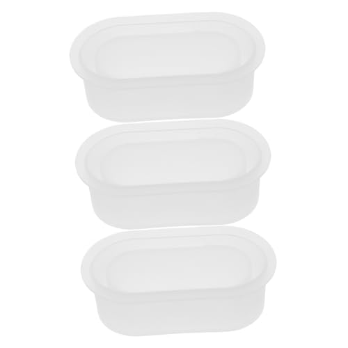 AKOOSY 3 Stück Teiliges Silikon Pflanzgefäß Gießform Oval Form Wiederverwendbar Für Sukkulenten Blumentöpfe Originelles DIY Pflanzenbehälter Gießform Werkzeug AKOOSY 3 Stück Teiliges Silikon Pflanzgefäß Gießform Oval Form Wiederverwendbar Für Sukkulenten Blumentöpfe Originelles DIY Pflanzenbehälter Gießform Werkzeug von AKOOSY