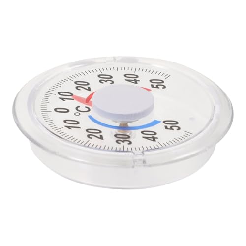 AKOOSY 3 Stück Teiliges Thermometer mit Vertikaler Temperaturanzeige Analoges Innen Außenthermometer Doppelte Messbereich in Langlebig und Einfach Aufzuhängen für Zuhause Schule und von AKOOSY
