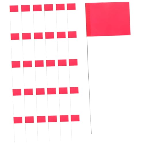 AKOOSY 30 Stück Teiliges Markierungsfahnen aus Langlebigem PVC mit Drahtstab Vielseitig Einsetzbar für Garten Bewässerung Bauprojekte Vermessung und Haustierbegrenzung AKOOSY 30 Stück Teiliges Markierungsfahnen aus Langlebigem PVC mit Drahtstab Vielseitig Einsetzbar für Garten Bewässerung Bauprojekte Vermessung und Haustierbegrenzung von AKOOSY