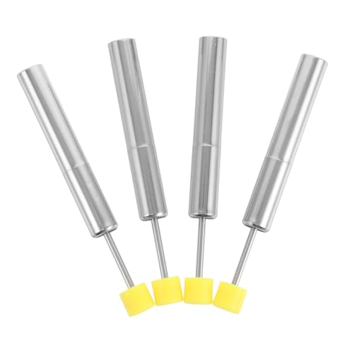 AKOOSY 4 Stück Abfalleimer Dämpfer Stahl Soft Close Mechanismus Hydraulischer Kolben für Geräuschloses Schließen Präzise Dämpfung Einfache Montage Stoßabsorbierend Passend für von AKOOSY