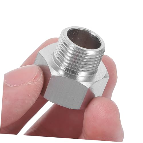 AKOOSY 4 Stück Kupfer Wasserhahn Adapter Teiliges Außengewinde zu Innengewinde Schlauchanschluss Flexibel Langlebig für Gartenschlauch Waschmaschine Brauseschlauch AKOOSY 4 Stück Kupfer Wasserhahn Adapter Teiliges Außengewinde zu Innengewinde Schlauchanschluss Flexibel Langlebig für Gartenschlauch Waschmaschine Brauseschlauch von AKOOSY