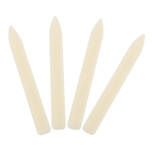 AKOOSY 4 Stück Teiliges Falzbein Set Kunststoff Präziser Papierfalz und Rillfolder für DIY Kartenherstellung Buchbindewerkzeug Vielseitig Einsetzbar für Origami Falten Scoring und von AKOOSY