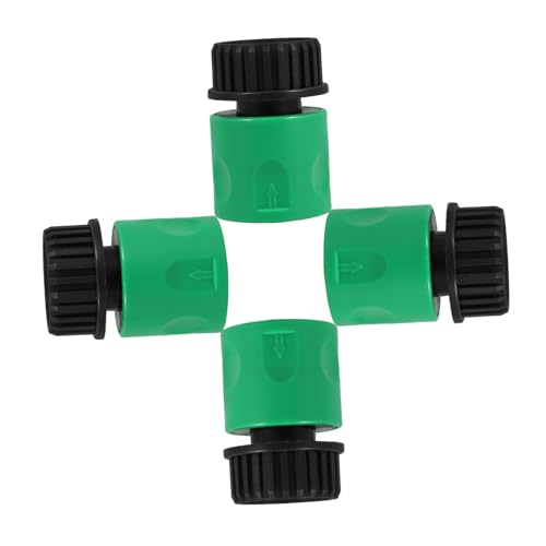 AKOOSY 4 Stück Teiliges Kunststoff Schlauchverbinder Langlebige Wasseranschlussadapter für Gartenschlauchreparatur Installieren für Gartenbewässerung Autowäsche und Balkonpflanzenpflege AKOOSY 4 Stück Teiliges Kunststoff Schlauchverbinder Langlebige Wasseranschlussadapter für Gartenschlauchreparatur Installieren für Gartenbewässerung Autowäsche und Balkonpflanzenpflege von AKOOSY