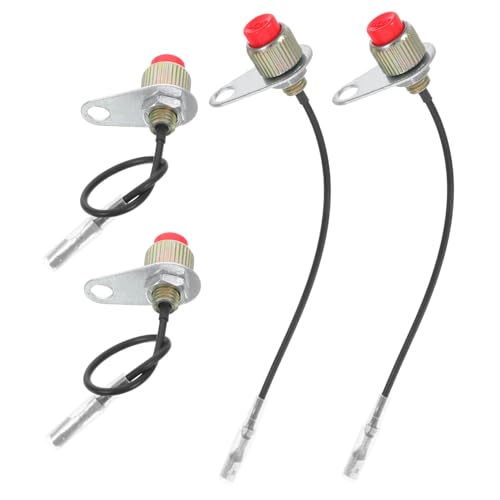 AKOOSY 4 Stück Teiliges Mäher Stop Power Schutz Off Stop für Rasenmäher Trimmer Kompatibel Langlebig Praktisch von AKOOSY
