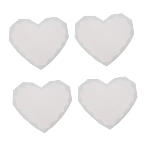 AKOOSY 4 Stück Teiliges Silikon Gießform Herz Diamantform Kristall Epoxidharz Coaster Mold für DIY Untersetzer Antihaft Wiederverwendbar für Handwerksprojekte und Geschenke AKOOSY 4 Stück Teiliges Silikon Gießform Herz Diamantform Kristall Epoxidharz Coaster Mold für DIY Untersetzer Antihaft Wiederverwendbar für Handwerksprojekte und Geschenke von AKOOSY