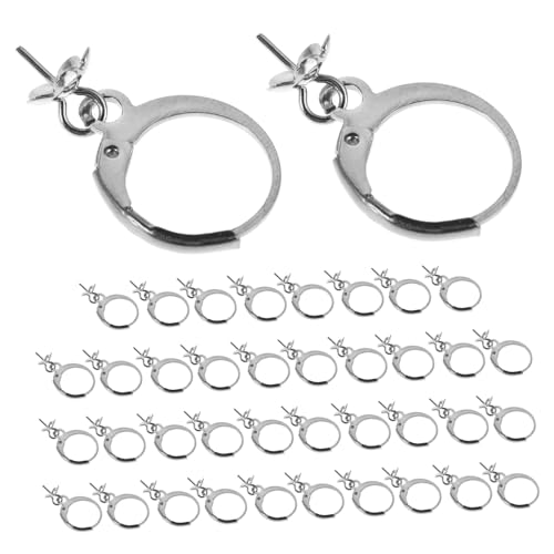 AKOOSY 40 Stück Französische Ohrhaken Schmuckhaken Zum Herstellen Von Ohrringen DIY Ohrringdrahthaken Runder Ohrringverschluss Runde Ohrdraht Befunde DIY Ohrhänger Französischer AKOOSY 40 Stück Französische Ohrhaken Schmuckhaken Zum Herstellen Von Ohrringen DIY Ohrringdrahthaken Runder Ohrringverschluss Runde Ohrdraht Befunde DIY Ohrhänger Französischer von AKOOSY