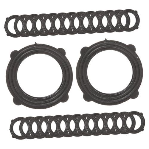 AKOOSY 40 Stück Teiliges Gummidichtungen O ring Dichtungen für Gartenschläuche und Wasserhähne Langlebige Verschleißfeste Gummiwashers mit Auslaufsicherem Design für Vielseitige von AKOOSY