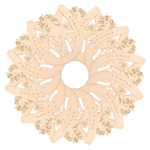 AKOOSY 48 Stück Teiliges Hufeisenförmiges Unlackiert Leicht Bemalbar DIY Graffiti Chips Basteln Kreative Holz Deko zum Aufhängen und Gestalten AKOOSY 48 Stück Teiliges Hufeisenförmiges Unlackiert Leicht Bemalbar DIY Graffiti Chips Basteln Kreative Holz Deko zum Aufhängen und Gestalten von AKOOSY