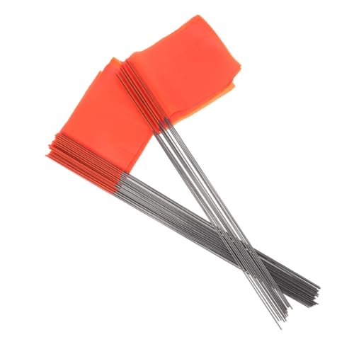 AKOOSY 48 Stück Teiliges Orange Markierungsflaggen mit Robusten Metall drahtpfählen Wetterbeständig Hochsichtbar für Garten Grünflächen Vermessung Bewässerung und Gelände markierung AKOOSY 48 Stück Teiliges Orange Markierungsflaggen mit Robusten Metall drahtpfählen Wetterbeständig Hochsichtbar für Garten Grünflächen Vermessung Bewässerung und Gelände markierung von AKOOSY