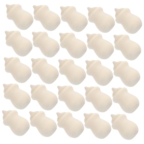 AKOOSY 5 Boxen Unlackierte Holzgläser aus Glattem Material Unfertige DIY Holzornamente zum Bemalen Kreativspielzeug für Bastelprojekte Tischdekoration und Geschenkideen AKOOSY 5 Boxen Unlackierte Holzgläser aus Glattem Material Unfertige DIY Holzornamente zum Bemalen Kreativspielzeug für Bastelprojekte Tischdekoration und Geschenkideen von AKOOSY