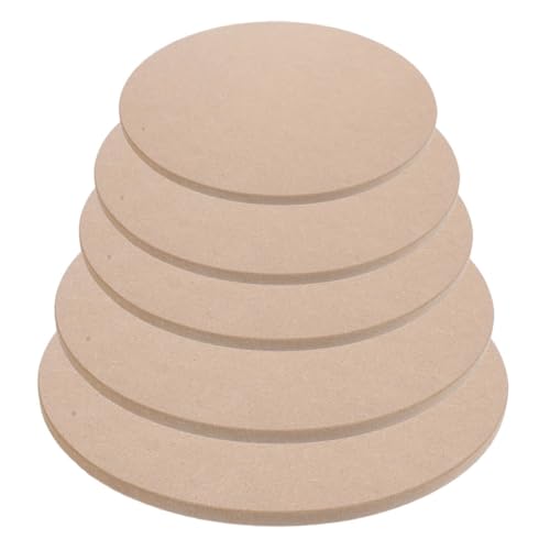 AKOOSY 5 Stück Leeres Brett Trocknen Töpferfledermäuse -trockenbrett Ton Modelliermasse Bildhauerei Keramikradschläger Töpferradwerkzeuge Keilbrett Aus Keramik Hellbraun MDF von AKOOSY