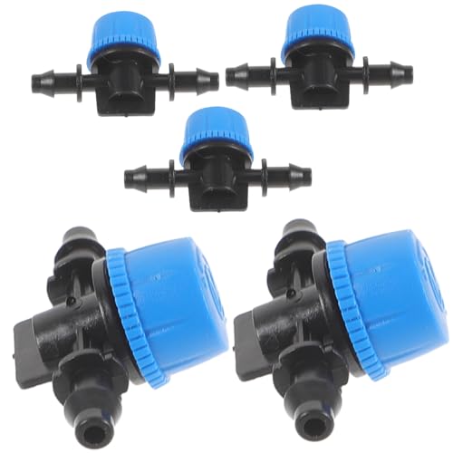 AKOOSY 5 Stück Teiliges Absperrventil für Tropfbewässerungsschläuche Langlebige Abs Stop Armaturen für Garten Pool Aquarium und Bewässerungssysteme AKOOSY 5 Stück Teiliges Absperrventil für Tropfbewässerungsschläuche Langlebige Abs Stop Armaturen für Garten Pool Aquarium und Bewässerungssysteme von AKOOSY