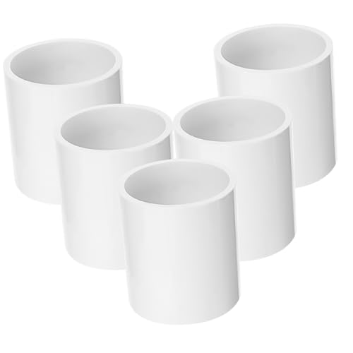 AKOOSY 5 Stück Teiliges PVC Rohrverbinder Gerader Bewässerungsanschluss für Gartenbewässerung Kaltwasserfest Leicht Stoßfest Vielseitig für Haushalt Pool Bewässerungssysteme AKOOSY 5 Stück Teiliges PVC Rohrverbinder Gerader Bewässerungsanschluss für Gartenbewässerung Kaltwasserfest Leicht Stoßfest Vielseitig für Haushalt Pool Bewässerungssysteme von AKOOSY
