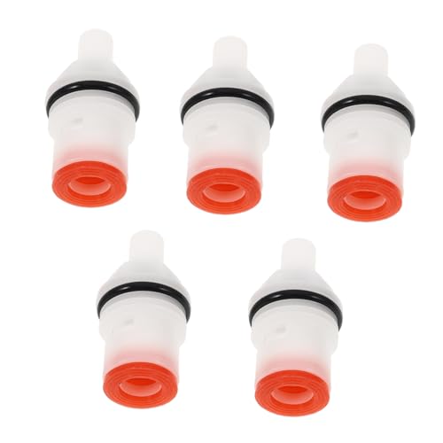 AKOOSY 5 Stück Teiliges Wasserhahn Ventileinsatz aus Robustem Kunststoff Hitzebeständig Druckfest Schnelles Öffnen Ersatzventile für Küche Bad und Garten Einfache Tropffrei und Langlebig AKOOSY 5 Stück Teiliges Wasserhahn Ventileinsatz aus Robustem Kunststoff Hitzebeständig Druckfest Schnelles Öffnen Ersatzventile für Küche Bad und Garten Einfache Tropffrei und Langlebig von AKOOSY