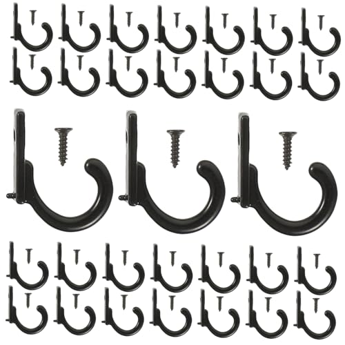AKOOSY 58 Stück Teiliges Wandhaken aus Robustem Zinklegierungs Material Rustikale Einzelhaken für Schlüssel und Kaffeetassen Multifunktional für Küche Badezimmer Flur und Wohnbereiche von AKOOSY
