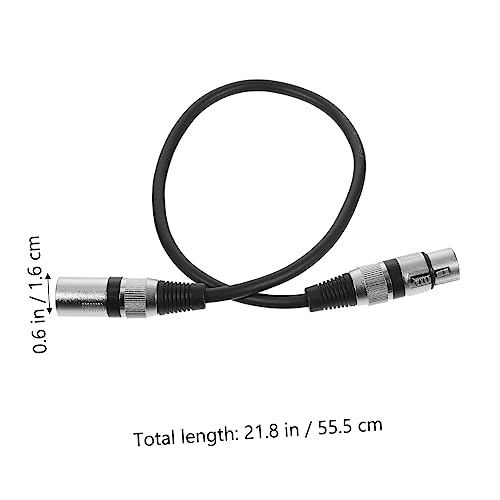 AKOOSY 6 Stück Pin Xlr Kabel mit Xlr Stecker Buchse Robustes Mikrofonkabel für Ktv Soundanlagen Studio Live Performance und Heim Audiosysteme Langlebig und Einfach Anschließbar von AKOOSY