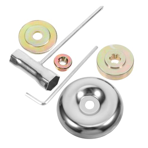 AKOOSY 6 Stück Teiliges Adapter Wartungsset für Rasentrimmer und Freischneider mit Spindel Vielseitig Kompatibel Zuverlässiger Ersatz für Gartenmaschinen und Motorsensen von AKOOSY