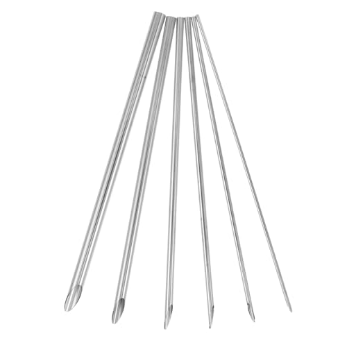 AKOOSY 6 Stück Teiliges Edelstahl Tonlocher Keramik Bohrwerkzeug Präziser Rundlochstanzer Für Töpferkunst DIY Tee Teekannen Zubehör Handwerk von AKOOSY