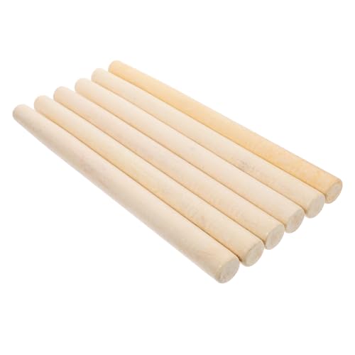 AKOOSY 6 Stück Teiliges Holzgriff für Gartenwerkzeuge Ersatzstiel für Schaufel und Langer Holzgriff für Komfortable Nutzung und Einfache Handhabung im Garten von AKOOSY