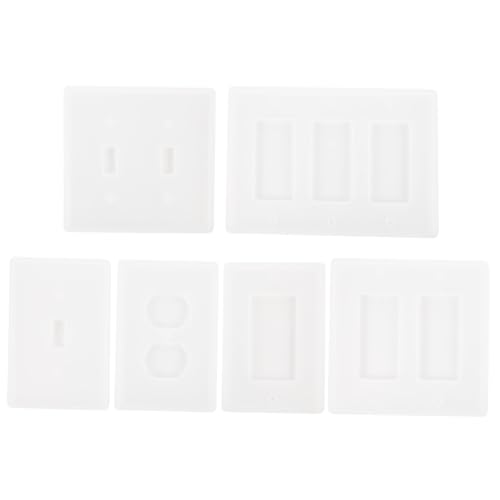 AKOOSY 6 Stück Teiliges Silikon Formset für DIY Epoxidharz Gießen Kristallharz Casting Mold mit Multi Steckdosen Tasten Design für Kreative Bastelprojekte und Individuelle Dekorationen AKOOSY 6 Stück Teiliges Silikon Formset für DIY Epoxidharz Gießen Kristallharz Casting Mold mit Multi Steckdosen Tasten Design für Kreative Bastelprojekte und Individuelle Dekorationen von AKOOSY