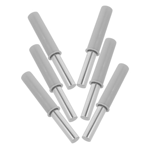 AKOOSY 6 Stück Teiliges Soft Close Dämpfer aus Edelstahl Sanfter Schließmechanismus für Mülltonnen und Küchenschränke Stoßabsorbierend Langlebig Einfache Montage Geräuschloser Türdämpfer von AKOOSY