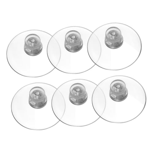 AKOOSY 6 Stück Teiliges Transparente PVC Saugnäpfe mit Schraubmutter Starke Haftung für Fenster Spiegel Bad und Küche Wasserfest Wiederverwendbar Einfache Montage ohne Bohren AKOOSY 6 Stück Teiliges Transparente PVC Saugnäpfe mit Schraubmutter Starke Haftung für Fenster Spiegel Bad und Küche Wasserfest Wiederverwendbar Einfache Montage ohne Bohren von AKOOSY
