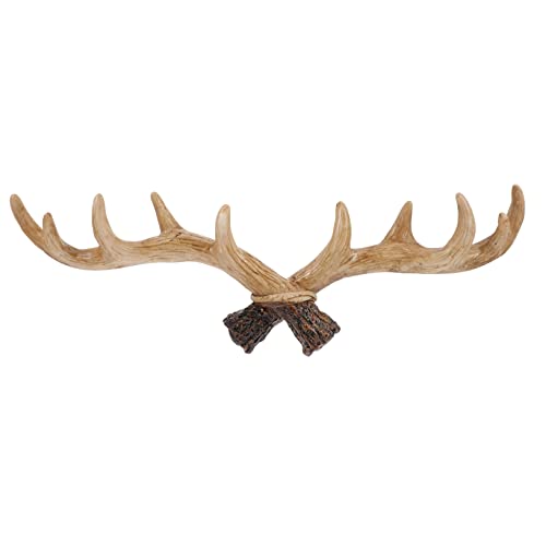 AKOOSY American Retro Antler Wandhaken Mittelgroß Dekorativer Garderobenhaken Aus Robustem Material Einfach Montierbarer Wandhaken Für Mäntel Hüte Und Schlüssel Natürlicher Landhausstil AKOOSY American Retro Antler Wandhaken Mittelgroß Dekorativer Garderobenhaken Aus Robustem Material Einfach Montierbarer Wandhaken Für Mäntel Hüte Und Schlüssel Natürlicher Landhausstil von AKOOSY