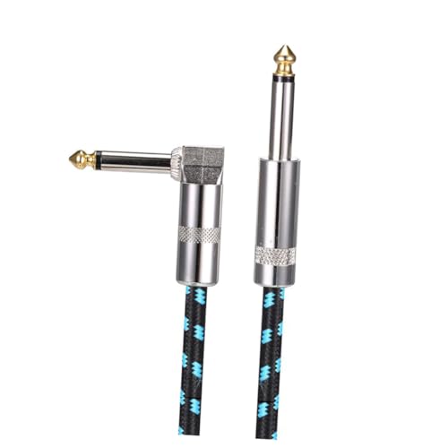 AKOOSY Audio Kabel für Gitarre Mono Klinke Abgeschirmtes Geräuschreduzierendes Instrumentenkabel für Gitarre Bass Keyboard Langlebig und Störungsfrei für Amp und Computeranschluss AKOOSY Audio Kabel für Gitarre Mono Klinke Abgeschirmtes Geräuschreduzierendes Instrumentenkabel für Gitarre Bass Keyboard Langlebig und Störungsfrei für Amp und Computeranschluss von AKOOSY