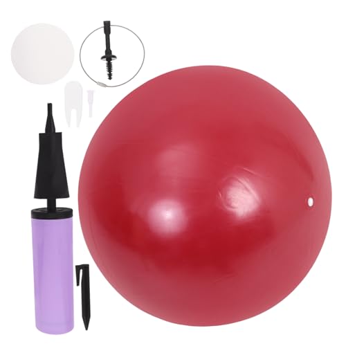 AKOOSY Aufblasbare Weihnachtskugel Große Rote Weihnachtsdekoration Teiliges mit Zubehörteilen Langlebig und Vielseitig für Innenbereich und Außenbereich Festliche Weihnachtsdeko von AKOOSY