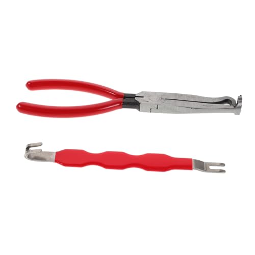AKOOSY Auto Leitungszange Zange Auto Steckerzange Elektrisches Clip Werkzeug Kraftstoff Clip Trennwerkzeug Zange Rot AKOOSY Auto Leitungszange Zange Auto Steckerzange Elektrisches Clip Werkzeug Kraftstoff Clip Trennwerkzeug Zange Rot von AKOOSY