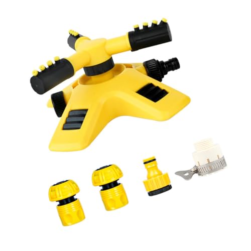 AKOOSY Automatischer Rotationssprinkler Set mit für Gartenbewässerung Effizientes Bewässerungswerkzeug mit Verstellbarem Sprühwinkel und Zwei Sprühmodi AKOOSY Automatischer Rotationssprinkler Set mit für Gartenbewässerung Effizientes Bewässerungswerkzeug mit Verstellbarem Sprühwinkel und Zwei Sprühmodi von AKOOSY