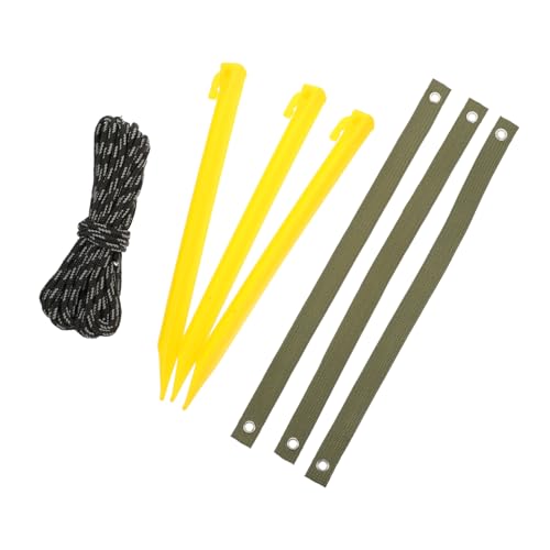 AKOOSY Baumstützanker mit Robusten Nylon Bändern und Kunststoffpfählen für Garten und Außenbereich Langlebiges Pflanzenstütz Kit zur Stabilen Fixierung Junger Bäume und Sträucher AKOOSY Baumstützanker mit Robusten Nylon Bändern und Kunststoffpfählen für Garten und Außenbereich Langlebiges Pflanzenstütz Kit zur Stabilen Fixierung Junger Bäume und Sträucher von AKOOSY