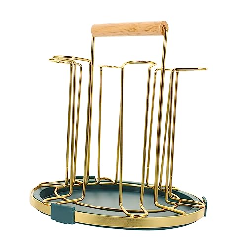 AKOOSY Becherhalter mit Grünem Teller Stabiles Dekoratives Küchenregal für Haushalt Rund Platzsparend Flexibel Platzierbar Umweltfreundlich und Geruchlos Praktisch zur Aufbewahrung AKOOSY Becherhalter mit Grünem Teller Stabiles Dekoratives Küchenregal für Haushalt Rund Platzsparend Flexibel Platzierbar Umweltfreundlich und Geruchlos Praktisch zur Aufbewahrung von AKOOSY