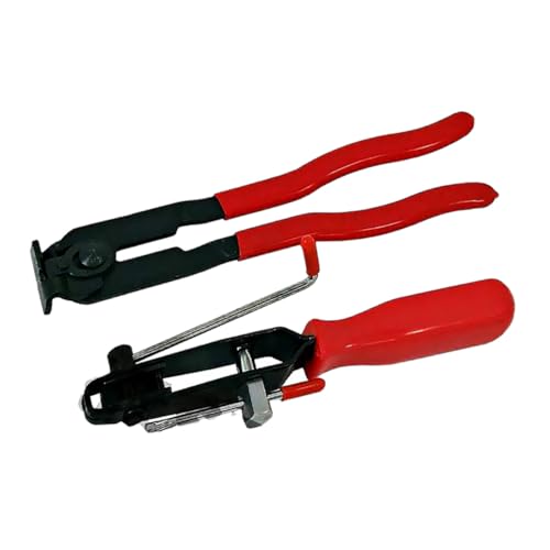 AKOOSY Boot Clamp Pliers Strapazierfähige Sicherungszange mit Integriertem Schneide Wickelmechanismus Rutschfester Griff Hochleistungsstahl für Auto Gelenkmanschetten Sicherung und AKOOSY Boot Clamp Pliers Strapazierfähige Sicherungszange mit Integriertem Schneide Wickelmechanismus Rutschfester Griff Hochleistungsstahl für Auto Gelenkmanschetten Sicherung und von AKOOSY