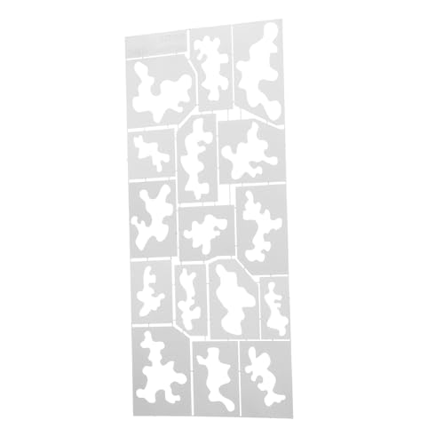 AKOOSY Camo Schablone Wiederverwendbare Sprühmalvorlage für Modellbau Scrapbooking und Diy Kunstprojekte mit Präziser Ausrichtung und Detaillierten Effekten von AKOOSY