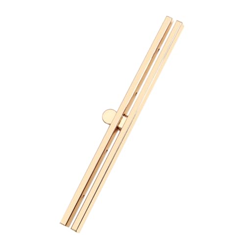 AKOOSY Clutch Frame Geldbörsenrahmen aus Legiertem Metall Rostbeständiger Verschluss mit Kleinem Schloss Geeignet für DIY Münzgeldbeutel und Taschenherstellung Goldfarben AKOOSY Clutch Frame Geldbörsenrahmen aus Legiertem Metall Rostbeständiger Verschluss mit Kleinem Schloss Geeignet für DIY Münzgeldbeutel und Taschenherstellung Goldfarben von AKOOSY
