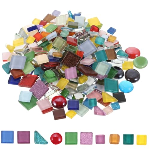 AKOOSY DIY Mosaiksteine Bunte Fliesenstücke für Handwerk Vase Bilderrahmen Basteln Mosaik Dekoration Küche Bad Wohnzimmer Kreative Gestaltung AKOOSY DIY Mosaiksteine Bunte Fliesenstücke für Handwerk Vase Bilderrahmen Basteln Mosaik Dekoration Küche Bad Wohnzimmer Kreative Gestaltung von AKOOSY