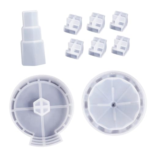 AKOOSY DIY Silikonform für Epoxidharz Gießen Flexible Teiliges Reißfest und Waschbar für Kreative Dekorationsgestaltung und Anfänger Langlebig und Einfach zu Entformen von AKOOSY