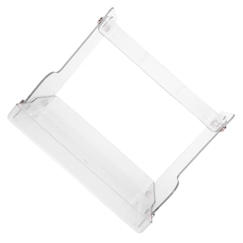 AKOOSY Doppelstöckiger Aufbewahrungs Organizer für Badezimmer und Kosmetik Transparenter Stabiler Desktop Kosmetik Gewürzregal Platzsparend Vielseitig Einsetzbar für Waschbecken und von AKOOSY
