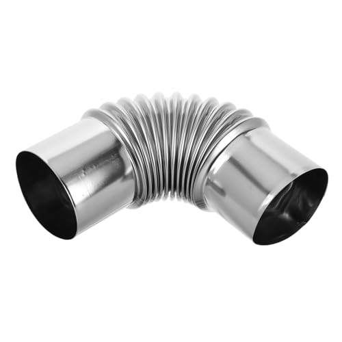 AKOOSY Edelstahl Ofenrohr Bogen Kaminrohr Isoliertes Rauchrohr mit Funkenstopper Feuerfester Schornstein Adapter für Effiziente Wärmeisolierung und Sichere Kaminverlängerung AKOOSY Edelstahl Ofenrohr Bogen Kaminrohr Isoliertes Rauchrohr mit Funkenstopper Feuerfester Schornstein Adapter für Effiziente Wärmeisolierung und Sichere Kaminverlängerung von AKOOSY