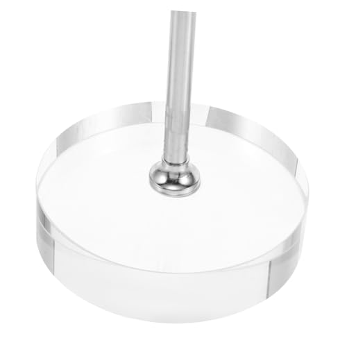 AKOOSY Einstellbarer Teleskop flaggenmast aus Edelstahl mit Stabiler Basis Kompakter Büro flaggenhalter für Schreibtisch Platzsparend Modernes Minimalistisches Design für Office dekor von AKOOSY
