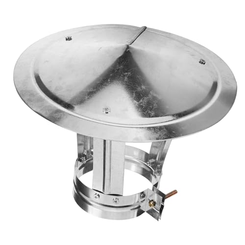 AKOOSY Eiserne Kaminabdeckung Regenhaube aus Robustem Eisen Wetterfeste Schornsteinhaube mit Stabilem Schutz Korrosionsbeständig Einfach zu Montieren Geeignet für Kaminrohre AKOOSY Eiserne Kaminabdeckung Regenhaube aus Robustem Eisen Wetterfeste Schornsteinhaube mit Stabilem Schutz Korrosionsbeständig Einfach zu Montieren Geeignet für Kaminrohre von AKOOSY
