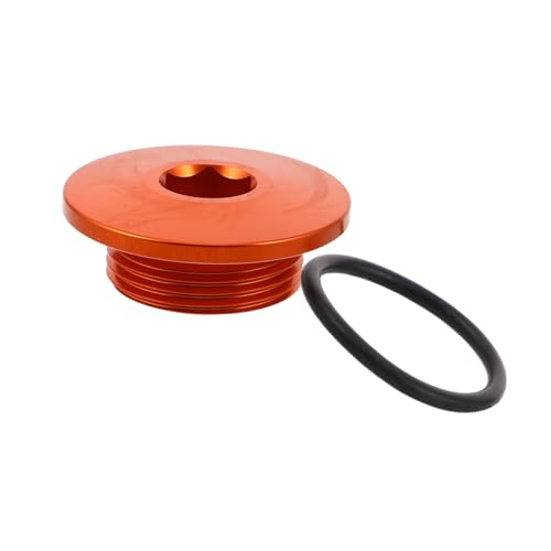 AKOOSY Engine Oil Pan Drain Plug mit Kupferscheibe Langlebiger Motorölablass-schraubenersatz Präzise für Motor Auto Motor und Getriebe Einfache Installation Orange AKOOSY Engine Oil Pan Drain Plug mit Kupferscheibe Langlebiger Motorölablass-schraubenersatz Präzise für Motor Auto Motor und Getriebe Einfache Installation Orange von AKOOSY