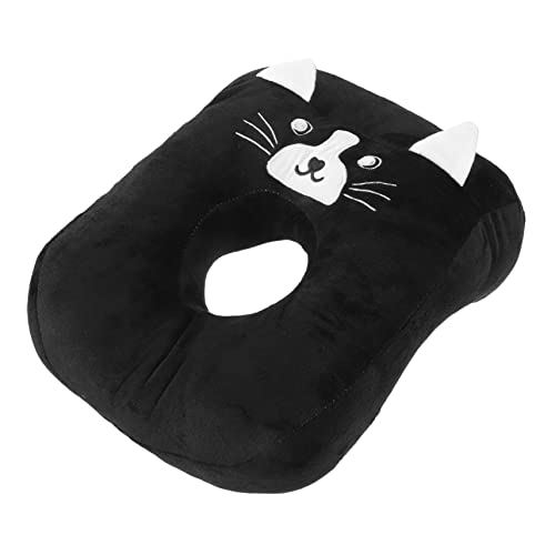 AKOOSY Ergonomisches Gesicht nach Unten Nickerchenkissen mit Atmungsaktivem Weichem Plüschbezug Gefülltes Cartoon Büro Schlafkissen für Schüler und Büro Bequemes Armloch Kuschelkissen von AKOOSY