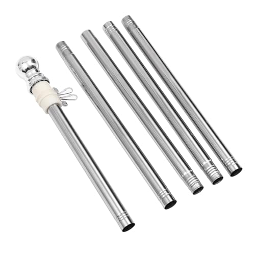 AKOOSY Edelstahl-wandmontage-fahnenmast Drehbaren Fahnenmastringen Für Innen Und Außenbereich Wetterfest Und Rostfrei Frei Kombinierbar Verstellbar von AKOOSY