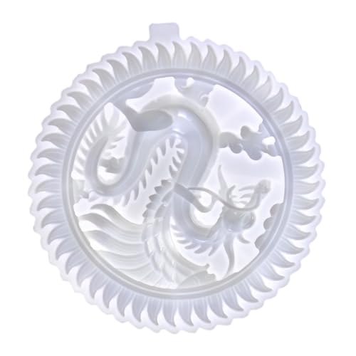 AKOOSY Flexible Silikonform Drachen relief Gießform für Epoxidharz DIY Dekorationsplatte Langlebig Einfach zu Entformen für Bastelarbeiten und Türschildgestaltung AKOOSY Flexible Silikonform Drachen relief Gießform für Epoxidharz DIY Dekorationsplatte Langlebig Einfach zu Entformen für Bastelarbeiten und Türschildgestaltung von AKOOSY